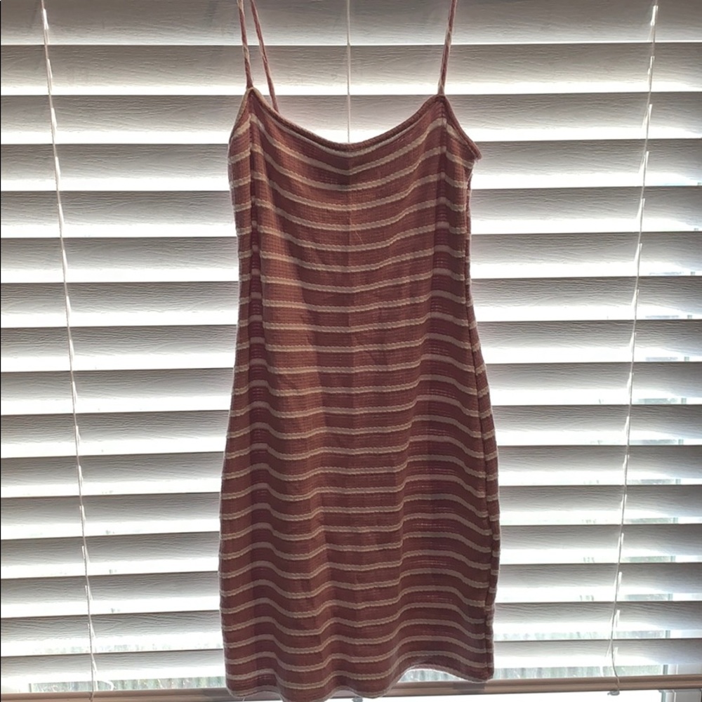 Form fitting mini dress